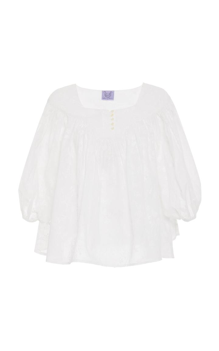 Thierry Colson Theda Cotton-poplin Top