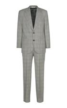 Husbands Paris Checked Single-breasted Wool Suit