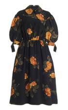Moda Operandi Simone Rocha Floral-print Silk Dress