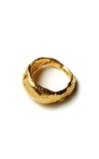 Moda Operandi Pamela Card The Hidden Grotto 24k Gold-plated Ring