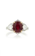 Bayco One-of-a-kind Ruby & Diamond Ring