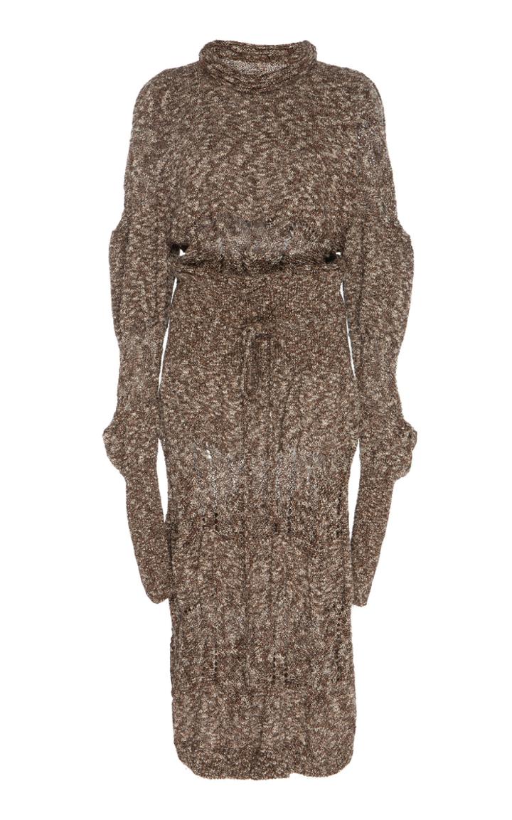 Lemaire Cotton-blend Mock Neck Shell Dress