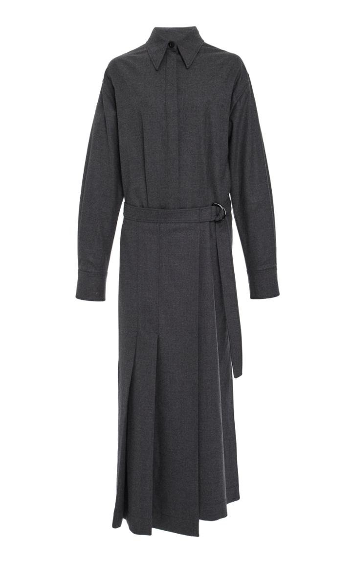 Joseph Irvine Pleated Maxi Dress