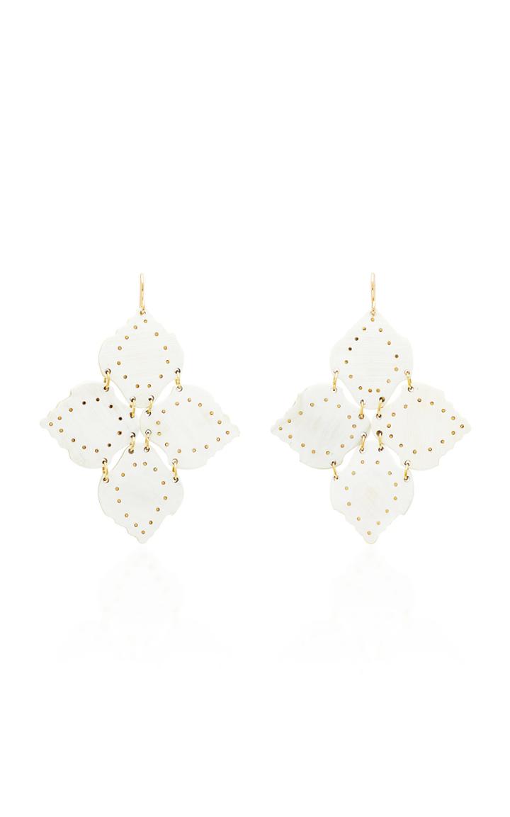 Ashley Pittman Angalia Light Horn Earring