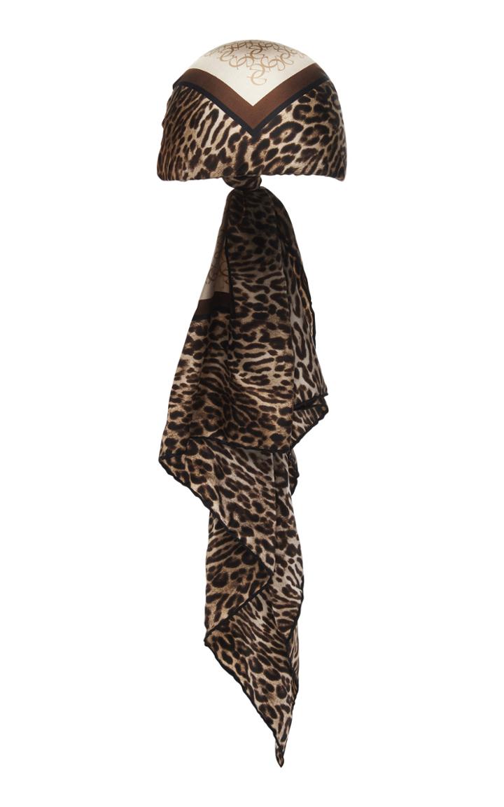 Elie Saab Twill Silk Turban