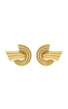 Moda Operandi Leda Madera Meryl Mini Gold-plated Earrings