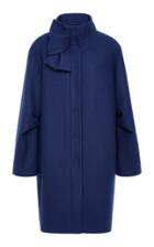 Paule Ka Wool Bow Tie Coat