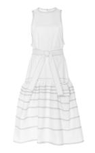 Proenza Schouler Drop Waist Twill Dress