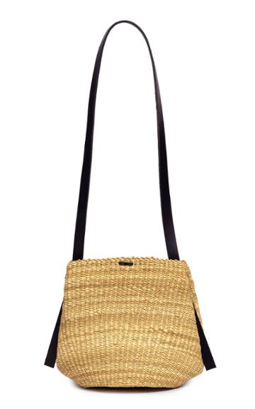 Ins Bressand Straw Crossbody Bag