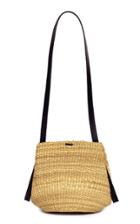 Ins Bressand Straw Crossbody Bag