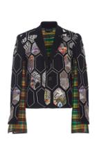 Rahul Mishra Venster Slit Jacket