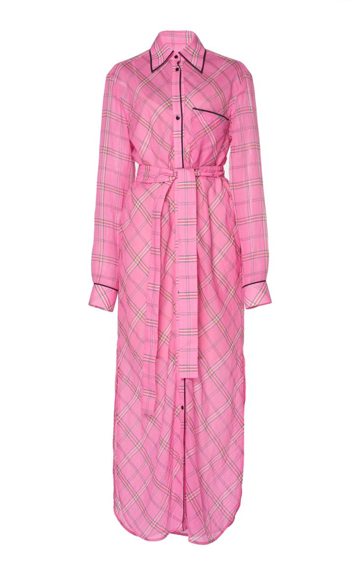 Victoria Victoria Beckham Long Printed Shirt Dress
