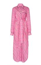 Victoria Victoria Beckham Long Printed Shirt Dress