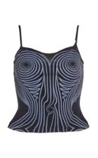 Moda Operandi Y/project Printed Two-tone Camisole Size: 34