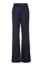 Monse Plaid Trim Wool-blend Trousers