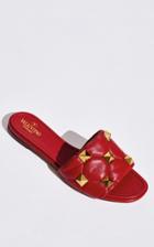 Moda Operandi Valentino Valentino Garavani Quilted Roman Stud Slides