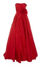 Jason Wu Collection Radzmir Strapless Tiered Satin Evening Gown