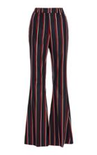 Stella Jean High Waisted Striped Wide Leg Pant