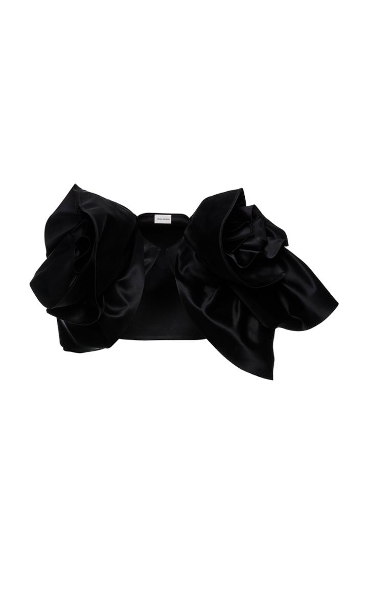 Moda Operandi Magda Butrym Garray Ruffled Capelet Size: 36