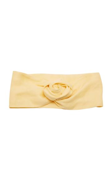 Cult Gaia Knotted Linen And Cotton-blend Headwrap