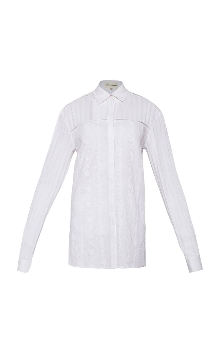 Rahul Mishra Daraj Classic Cotton Embroidered Shirt
