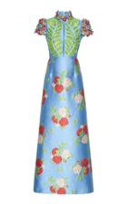 Andrew Gn Floral Maxi Dress