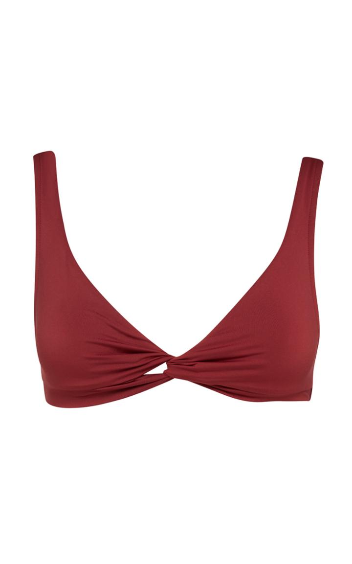 Moda Operandi Bondi Born Matilda Wrap-detail Bikini Top Size: 6