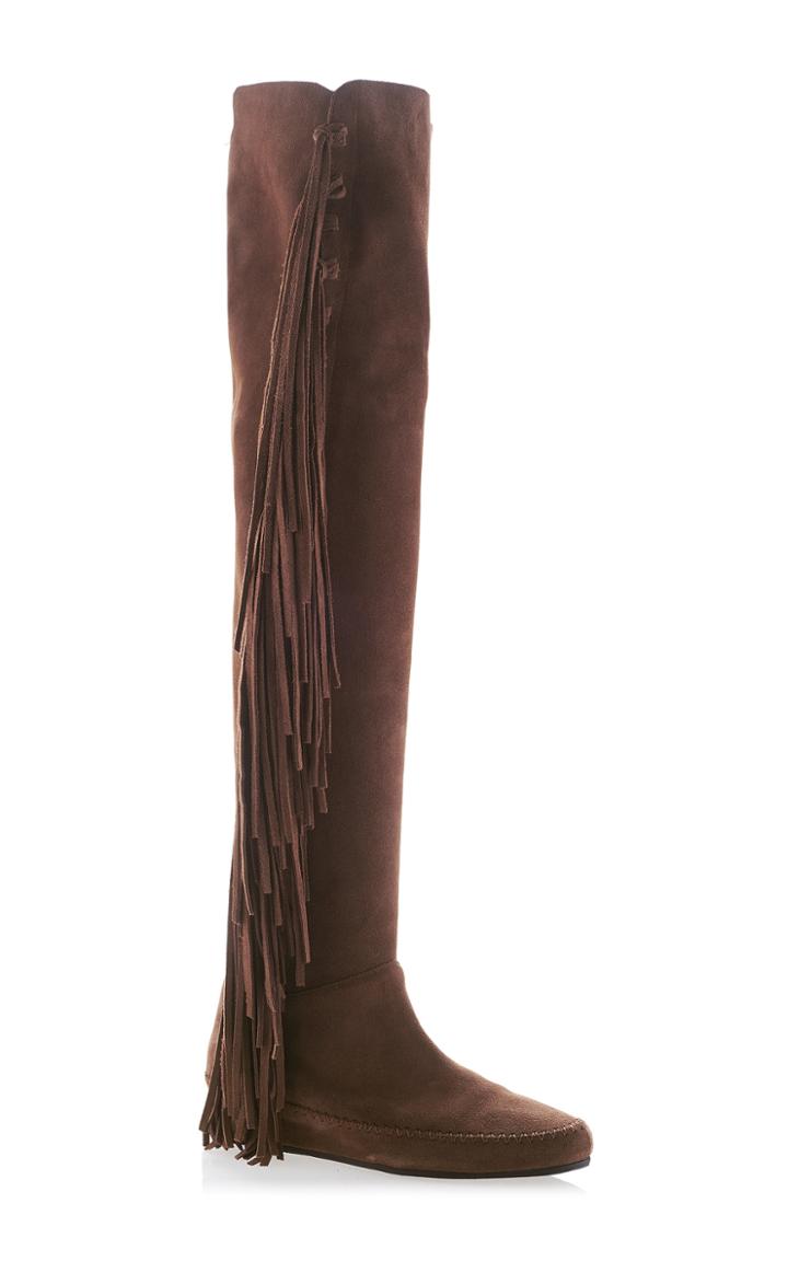 Etro Fringed Knee Boot