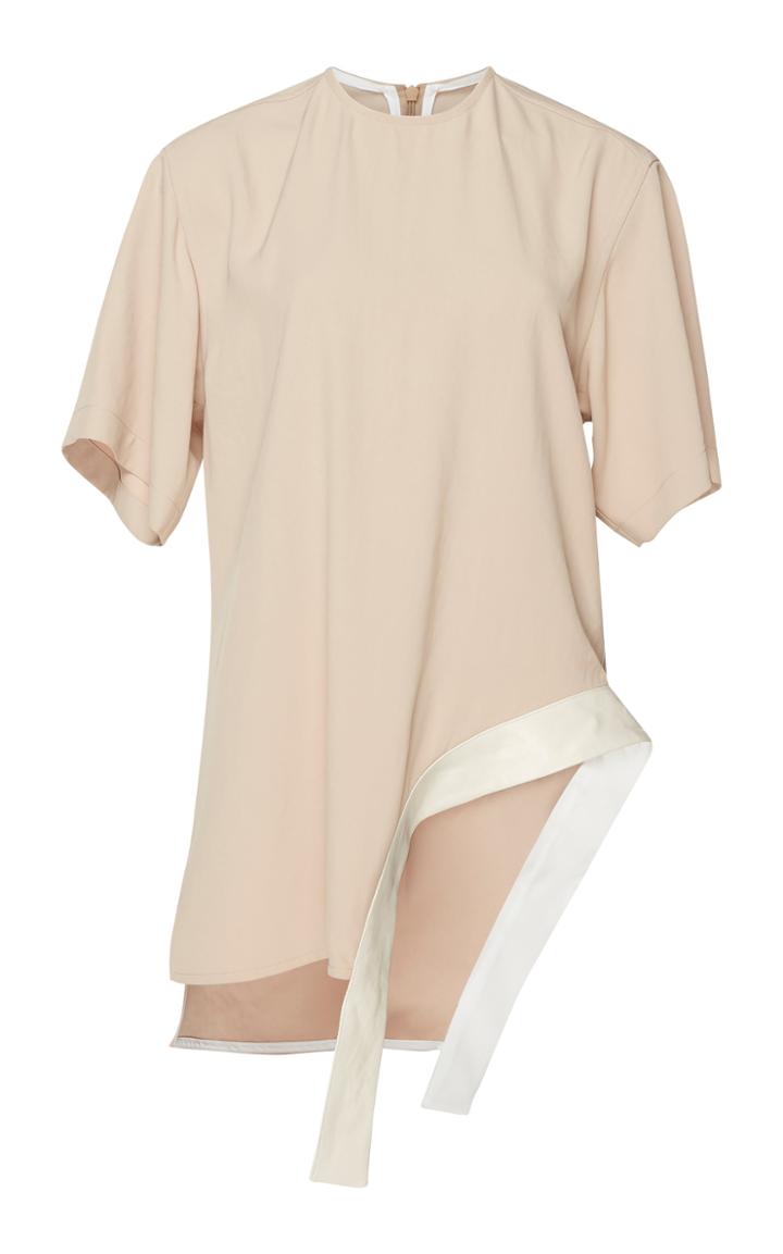 Victoria Beckham Appliqud Cut Out Top