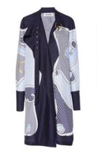 Monse Belt Tie Pluto Print Shirtdress