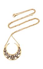 Yvonne Leon 18k Gold Diamond Necklace