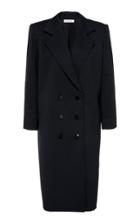 Attico Double Breasted Wool-blend Coat