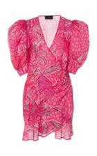 Dundas Lilly-print Jacquard Dress