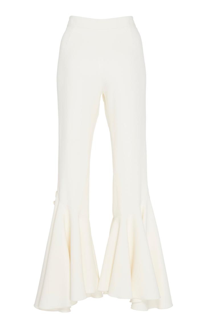 Giambattista Valli Ruffle Leg Pants