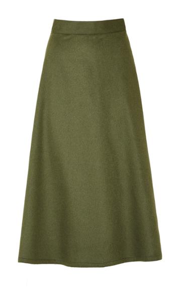 Moda Operandi Giuliva Heritage Collection The Ada Camelhair Skirt