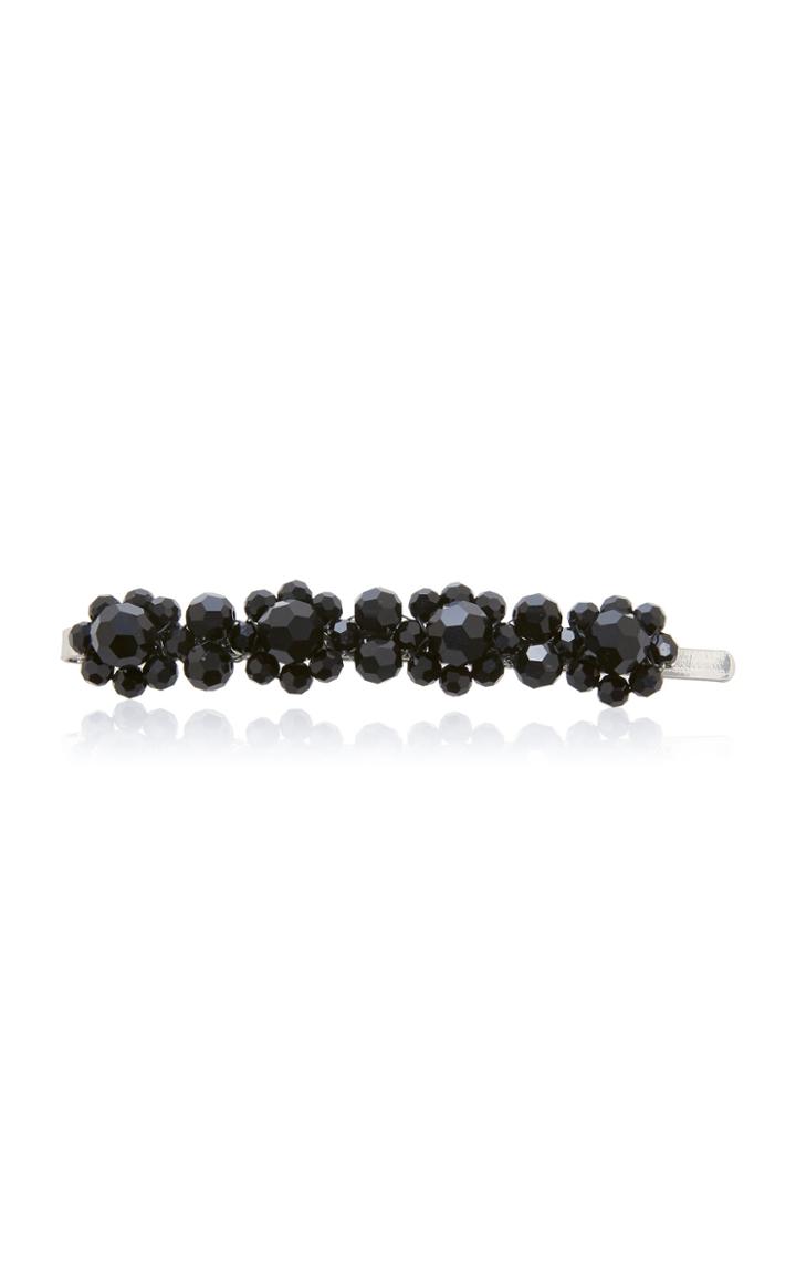 Moda Operandi Simone Rocha Glass Crystal Embellished Flower Hairclip