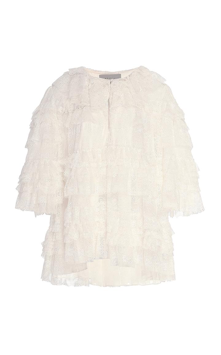 Moda Operandi Soonil Cream Lace Blouse Size: 0
