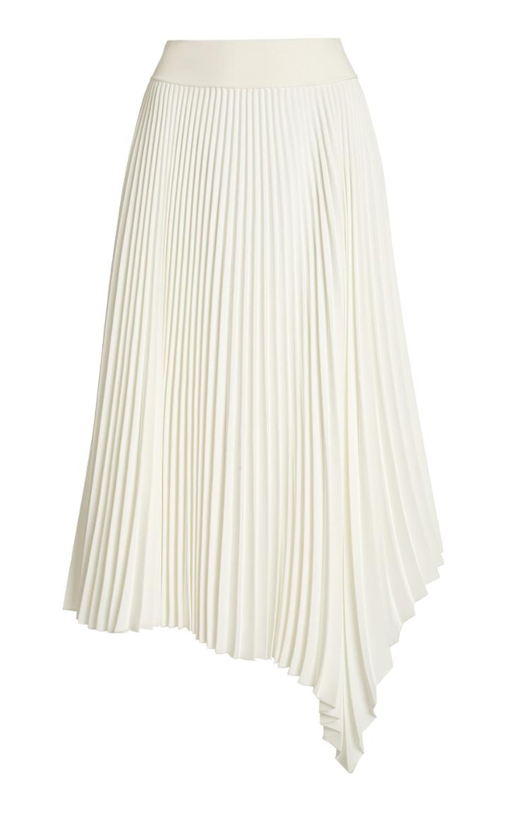 Joseph Swinton Asymmetric Pleated Midi Skirt