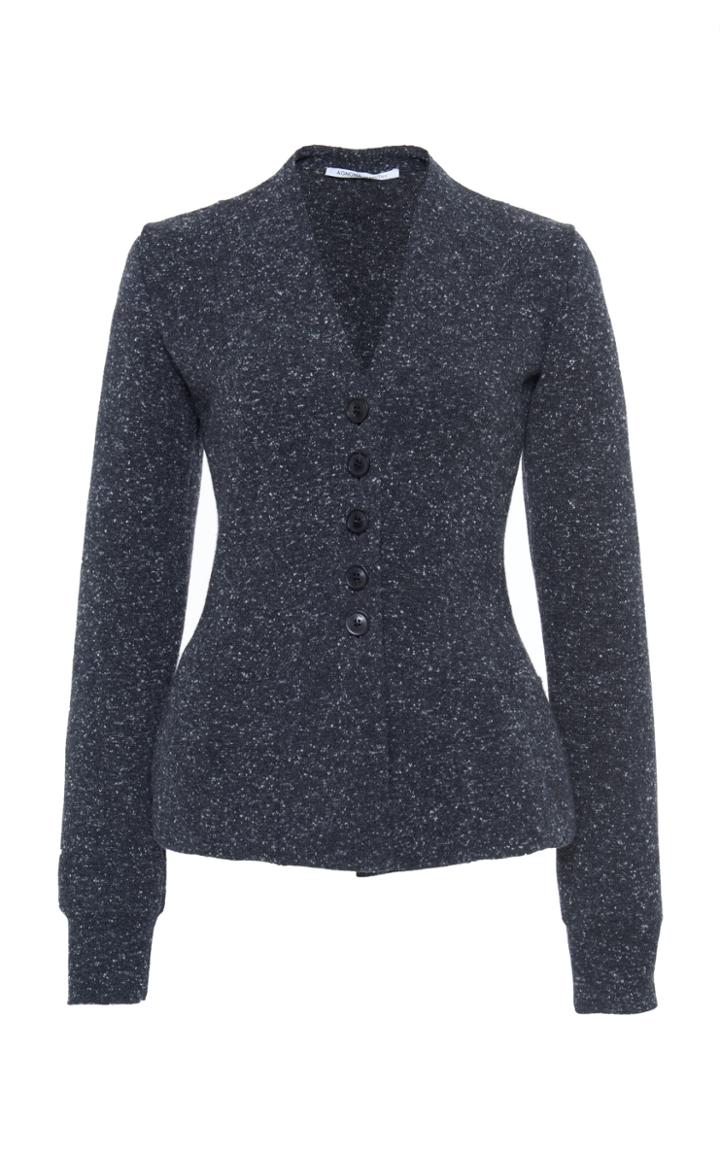 Moda Operandi Agnona Cashmere-blend Hourglass Cardigan
