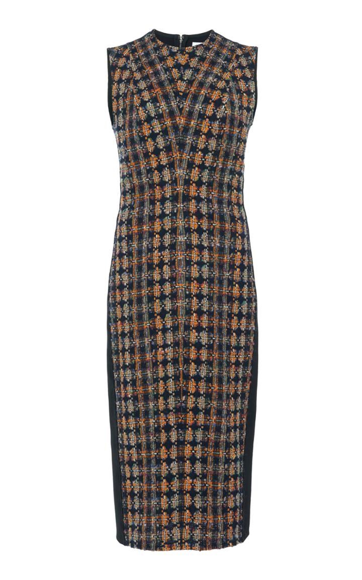 Victoria Beckham Tweed Sheath Dress