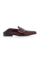 Loewe Embossed Loafers