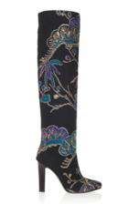 Alberta Ferretti Embroidered High Heel Boot