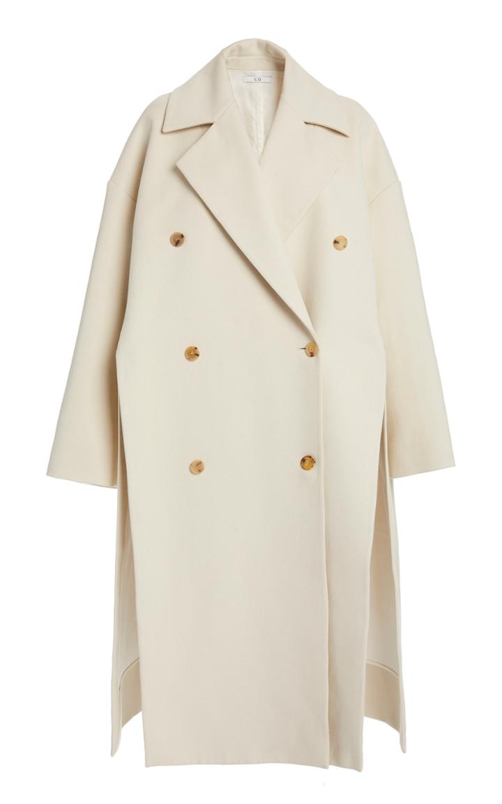 Moda Operandi Co Double-breasted Cotton Coat