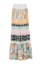 Emilio Pucci Tiered Silk Skirt