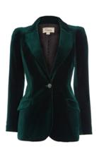 Temperley London Clove Velvet Jacket Size: 10