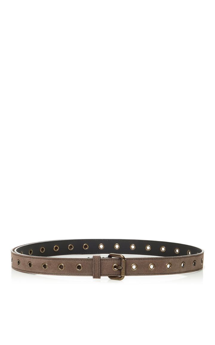 Tomas Maier Suede Belt