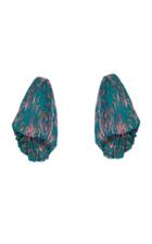J. Mendel Pleated Silk-lurex Bolero