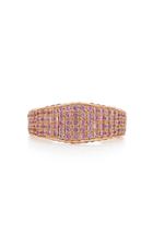 Ralph Masri 18k Rose Gold And Pink Sapphire Ring