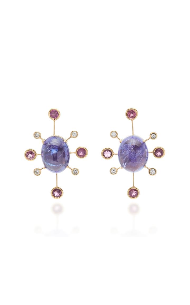 Yi Collection 18k Gold And Multi-stone Earrings
