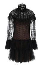 Alberta Ferretti Ruffled Tulle Dress